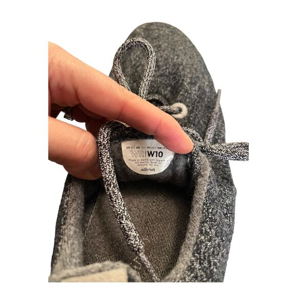 ALLBIRDS Wool Runners Sneakers Gray Lace Up Round Toe Shoe Soft Cozy Men 14 EUC - Picture 5 of 8